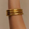 Leilani Bangle Set – Gold Leilani Bangle Set – Gold