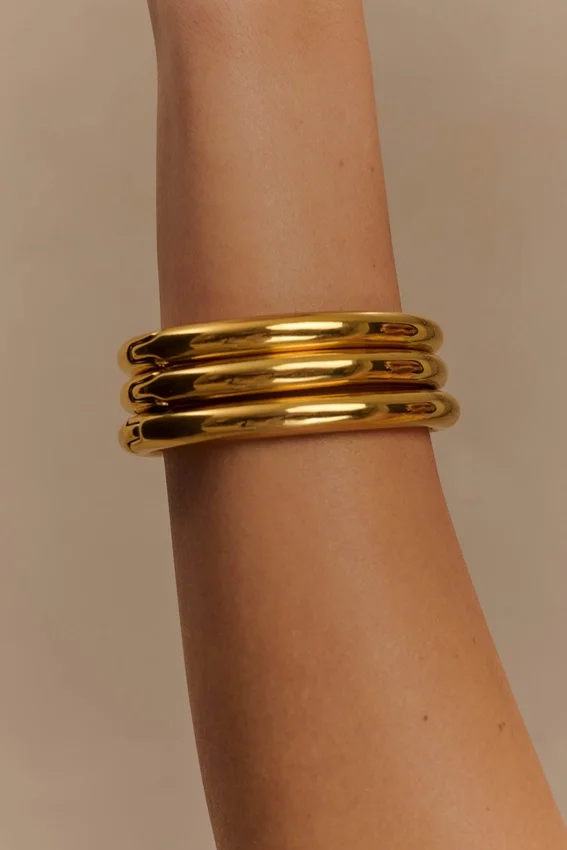 Leilani Bangle Set – Gold Leilani Bangle Set – Gold