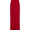 Lianne Strapless Maxi Dress – Red