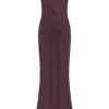 Lilly Sweetheart Satin Maxi Dress – Dark Chocolate