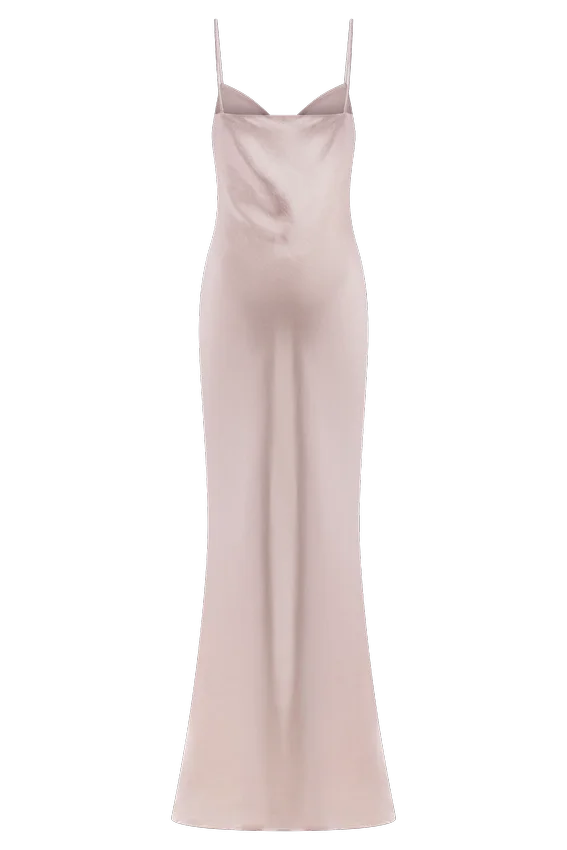Lilly Sweetheart Satin Maxi Dress – Soft Pink Lilly Sweetheart Satin Maxi Dress – Soft Pink