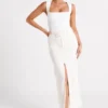 Linley Recycled Nylon Long Line Top – White