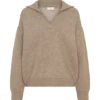 Luca Knit Jumper – Beige Marle