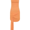 Lucien Cowl Neck Mini Dress – Apricot Lucien Cowl Neck Mini Dress – Apricot