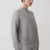Lulu Oversized Knit Jumper – Grey Marle
