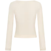 Lumi Long Sleeve Mesh Top – Bone