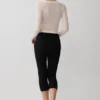 Lumi Long Sleeve Mesh Top – Bone
