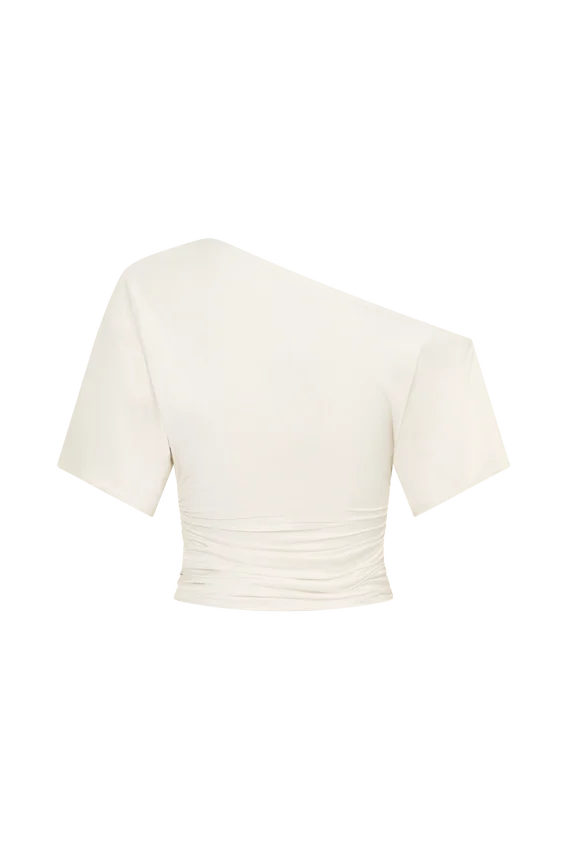 Luu Off Shoulder Slinky Top – Ivory Luu Off Shoulder Slinky Top – Ivory