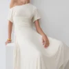 Luu Slinky Midi Skirt – Ivory Luu Slinky Midi Skirt – Ivory