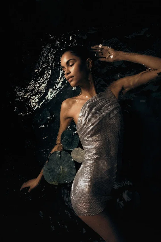 Lyle One Shoulder Glow Mesh Mini Dress – Silver Lyle One Shoulder Glow Mesh Mini Dress – Silver