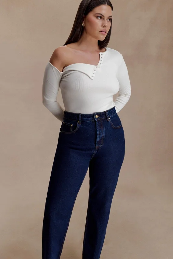 Maelle Off Shoulder Long Sleeve Top – Ivory Maelle Off Shoulder Long Sleeve Top – Ivory