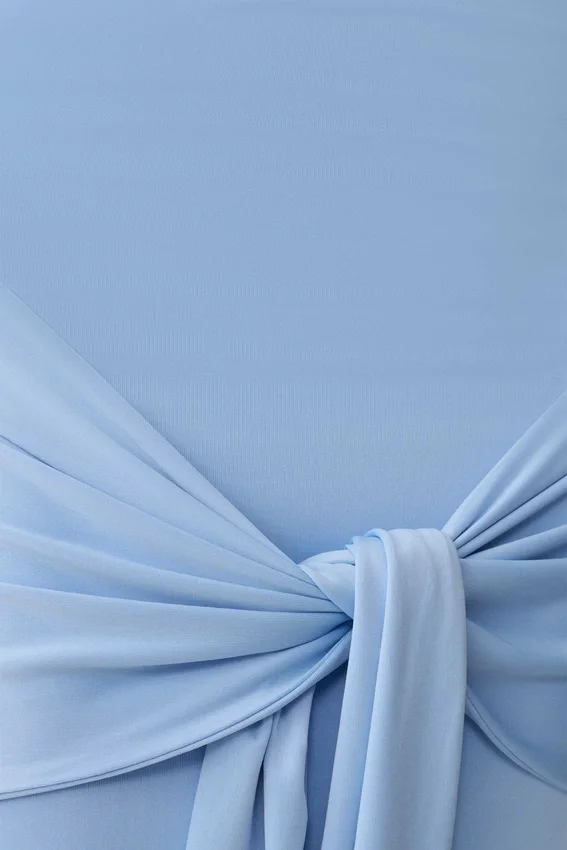 Maiara Shortsleeve Slinky Tie Maxi Dress – Sea Blue Maiara Shortsleeve Slinky Tie Maxi Dress – Sea Blue