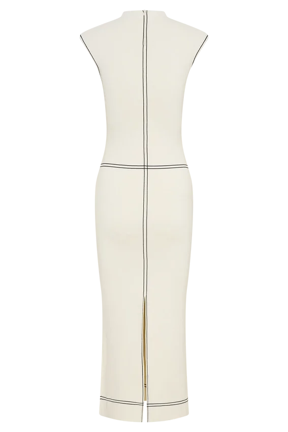 Malone Bandage Knit Midi Dress – Ivory Malone Bandage Knit Midi Dress – Ivory