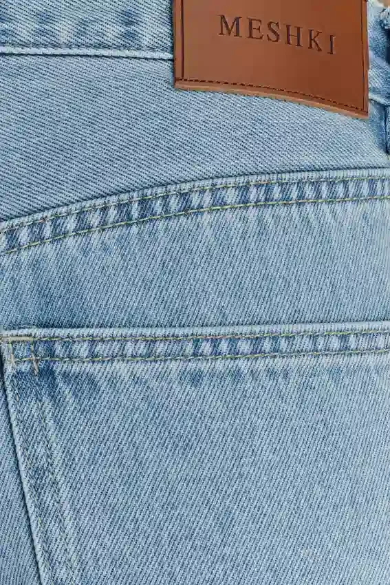 Mannon Mid Rise Denim Jeans – 80’S Blue Mannon Mid Rise Denim Jeans – 80’S Blue