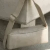 Maria Faux Suede Shoulder Bag – Stone Maria Faux Suede Shoulder Bag – Stone