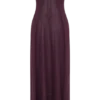 Marimae Long Knit Top – Plum