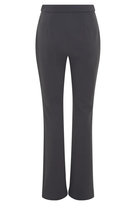 Marion Fit And Flare Pant – Charcoal Shadow Marion Fit And Flare Pant – Charcoal Shadow