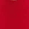 Marlon Crepe And Mesh Maxi Dress – Cherry Red
