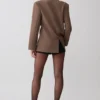 Mateo Oversized Blazer – Cacao Brown