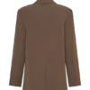 Mateo Oversized Blazer – Cacao Brown