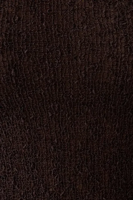 Mattais Boucle Knit Top – Dark Chocolate Mattais Boucle Knit Top – Dark Chocolate