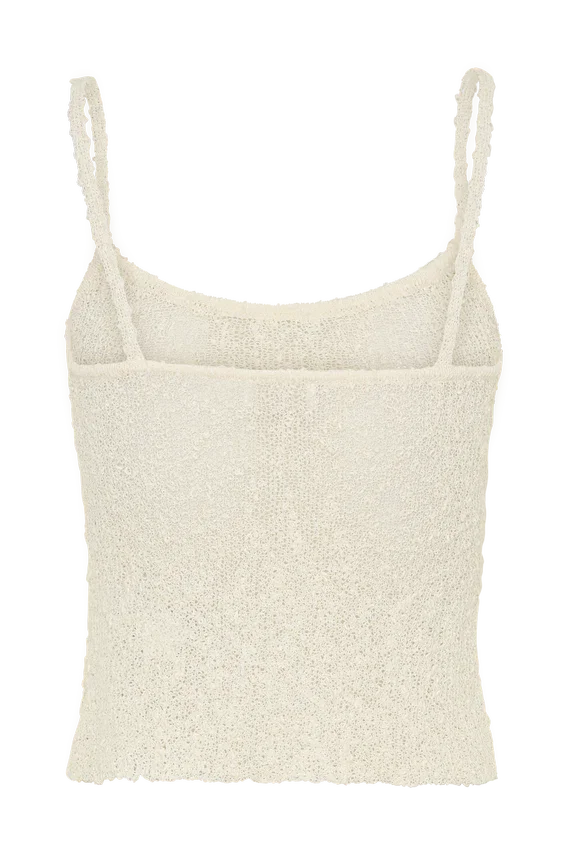 Mattais Boucle Knit Top – Ivory Mattais Boucle Knit Top – Ivory
