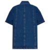 Maya Oversized Denim Shirt – Dark Blue