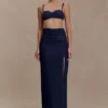 Maylena High Rise Denim Maxi Skirt – Indigo Blue Maylena High Rise Denim Maxi Skirt – Indigo Blue