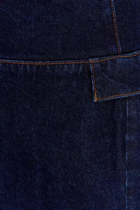Maylena High Rise Denim Maxi Skirt – Indigo Blue Maylena High Rise Denim Maxi Skirt – Indigo Blue
