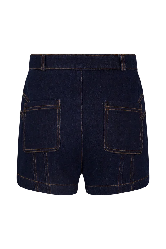Meadow Denim Shorts – Indigo Blue Meadow Denim Shorts – Indigo Blue