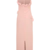 Melissa Chiffon Flower Maxi Dress – Baby Pink Melissa Chiffon Flower Maxi Dress – Baby Pink