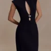 Michelle Cut Out Maxi Dress – Black Michelle Cut Out Maxi Dress – Black