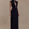 Michelle Cut Out Maxi Dress – Black Michelle Cut Out Maxi Dress – Black