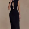 Michelle Cut Out Maxi Dress – Black Michelle Cut Out Maxi Dress – Black