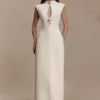 Michelle Cut Out Maxi Dress – Buttercream Michelle Cut Out Maxi Dress – Buttercream