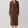Mikaila Asymmetric Shirt Dress – Dark Chocolate Mikaila Asymmetric Shirt Dress – Dark Chocolate
