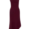 Milasandra Pleated Knit Dress – Plum Milasandra Pleated Knit Dress – Plum