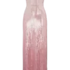 Miranda Strapless Sequin Maxi Dress – Ombre Pink