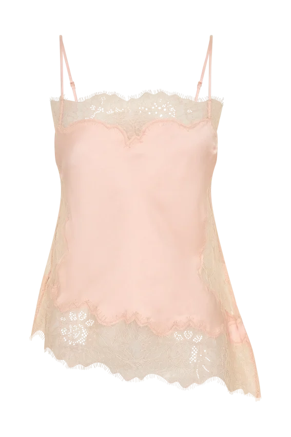 Miriam Satin & Lace Camisole – Peach Miriam Satin & Lace Camisole – Peach