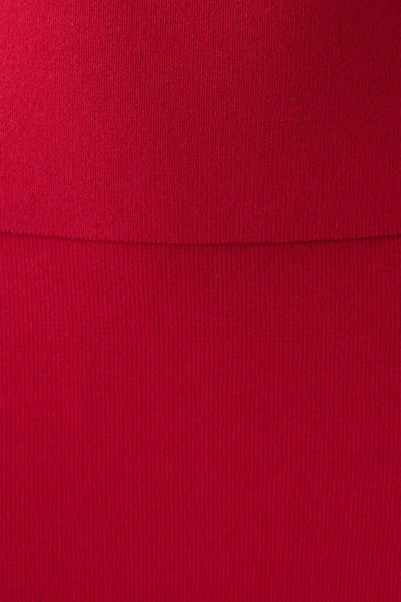 Misty Mid Rise Knit Mini Skirt – Red Misty Mid Rise Knit Mini Skirt – Red