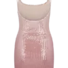 Mora Sequin Mini Dress – Ombre Pink