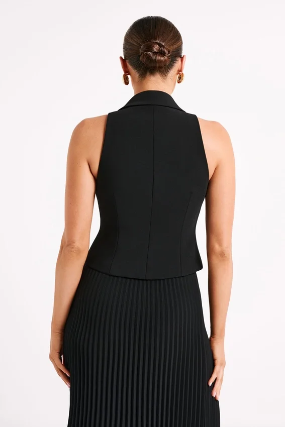 Mura Suiting Vest – Black Mura Suiting Vest – Black
