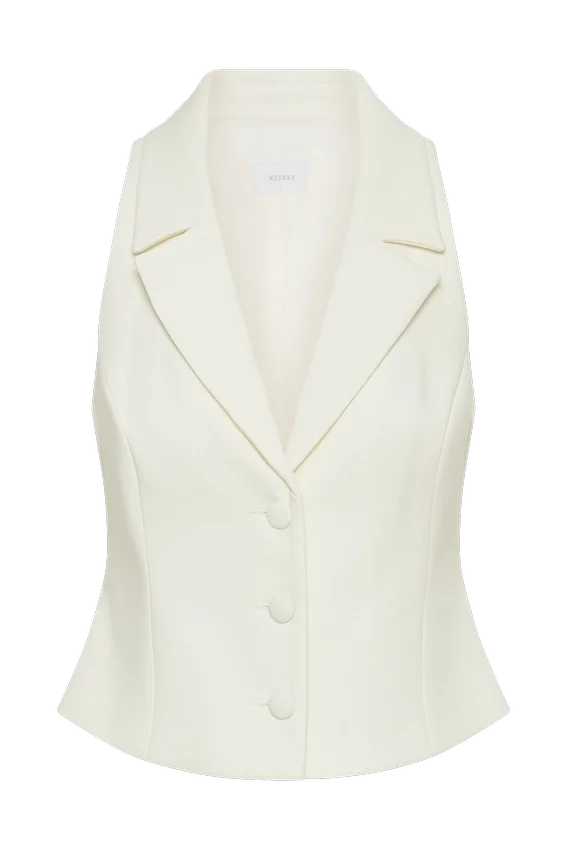 Mura Suiting Vest – Ivory Mura Suiting Vest – Ivory