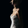 Nala Strapless Sequin Maxi Dress – Ivory