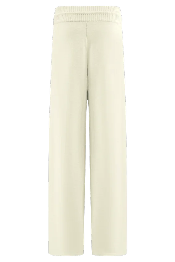 Natalya Knit Wide Leg Pants – Ivory Natalya Knit Wide Leg Pants – Ivory