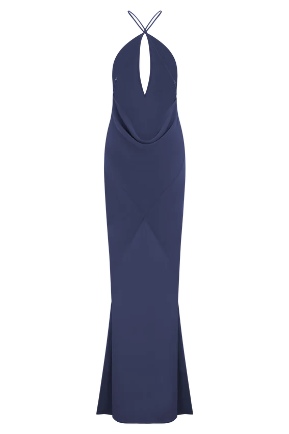 Nerea Slip Halter Maxi Dress – Purple Ink Nerea Slip Halter Maxi Dress – Purple Ink
