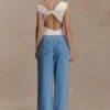 Niamh Modal Twist Back Bodysuit – Ivory