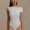 Niamh Modal Twist Back Bodysuit – Ivory