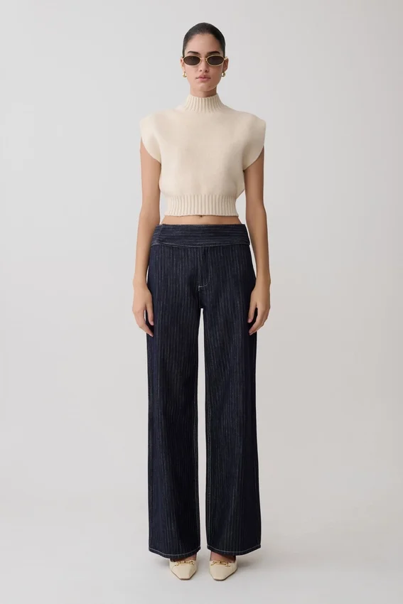 Niko Knit Oversized Top – Ivory Niko Knit Oversized Top – Ivory