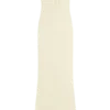 Nova Ruffle Off Shoulder Maxi Dress – Ivory